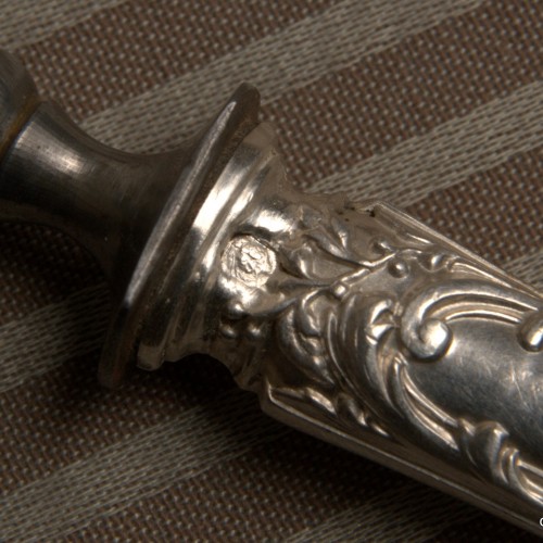 Набор для рыбы, столовое серебро, Франция, кон. 19 в