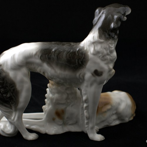 Две охотничьих собаки, Schaubach Kunst, Германия