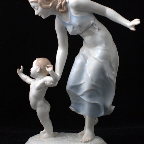 Мама с сыночком, Hutschenreuther, Германия, 1945-49 гг