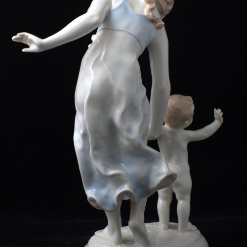 Мама с сыночком, Hutschenreuther, Германия, 1945-49 гг