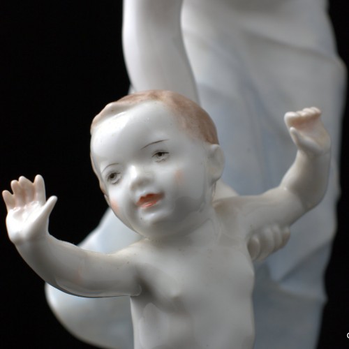 Мама с сыночком, Hutschenreuther, Германия, 1945-49 гг