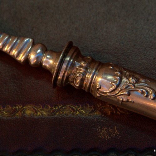 Нож для торта, столовое серебро, Франция, кон. 19 в