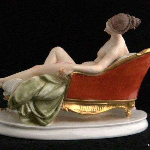 Обнаженная на отдыхе, Giuseppe Cappe, Италия, 1950 гг