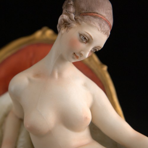 Обнаженная на отдыхе, Giuseppe Cappe, Италия, 1950 гг