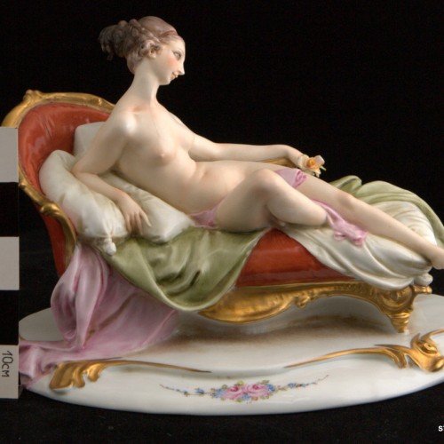 Обнаженная на отдыхе, Giuseppe Cappe, Италия, 1950 гг