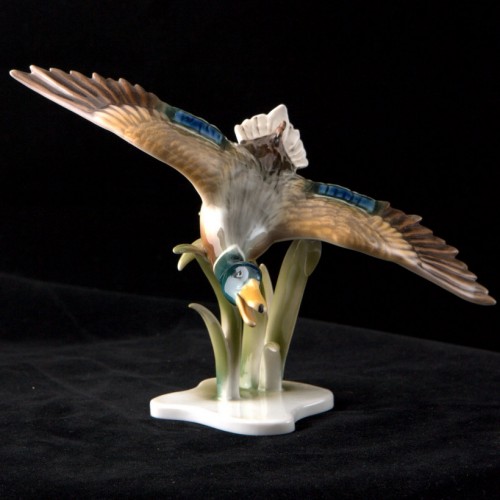 Утка летящая в камышах, Alka Kaiser, Германия