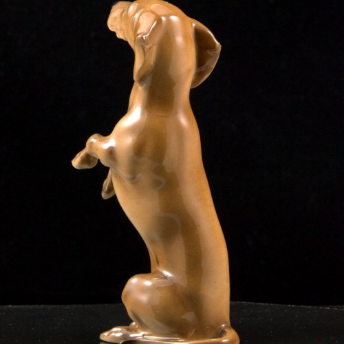 Такса стоящая на задних лапах, Hutschenreuther, Германия, 1970 гг