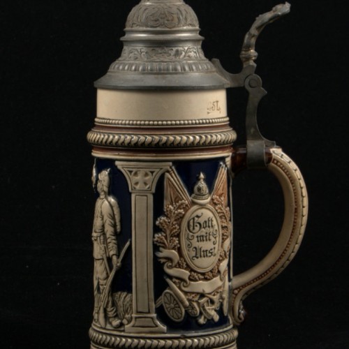 Старинная пивная кружка,1/2 л, Германия, ок. 1900 г