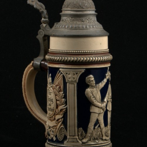 Старинная пивная кружка,1/2 л, Германия, ок. 1900 г