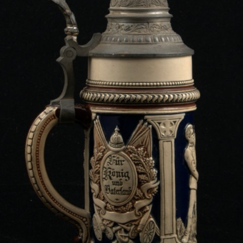 Старинная пивная кружка,1/2 л, Германия, ок. 1900 г