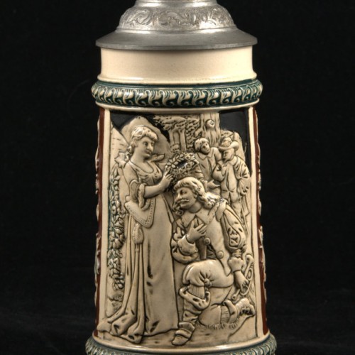 Старинная пивная кружка, 1/2 л, Германия, ок. 1900 г