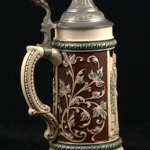 Старинная пивная кружка, 1/2 л, Германия, ок. 1900 г