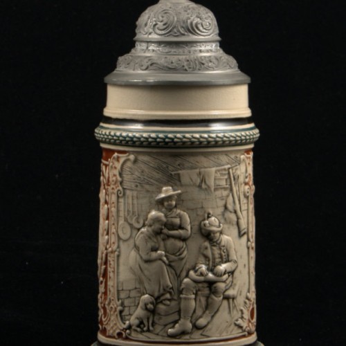 Старинная пивная кружка, 1/2 л, Германия, ок. 1890 г