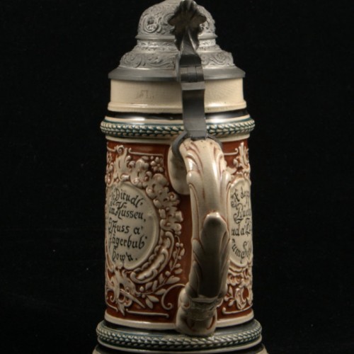 Старинная пивная кружка, 1/2 л, Германия, ок. 1890 г