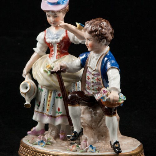 Мальчик и девочка, Sitzendorf, Германия