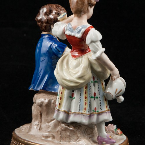 Мальчик и девочка, Sitzendorf, Германия