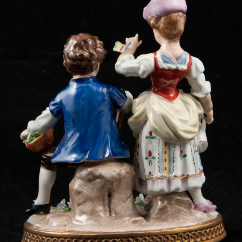 Мальчик и девочка, Sitzendorf, Германия