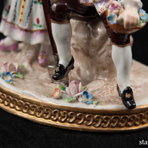 Мальчик и девочка, Sitzendorf, Германия