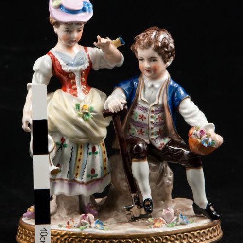 Мальчик и девочка, Sitzendorf, Германия