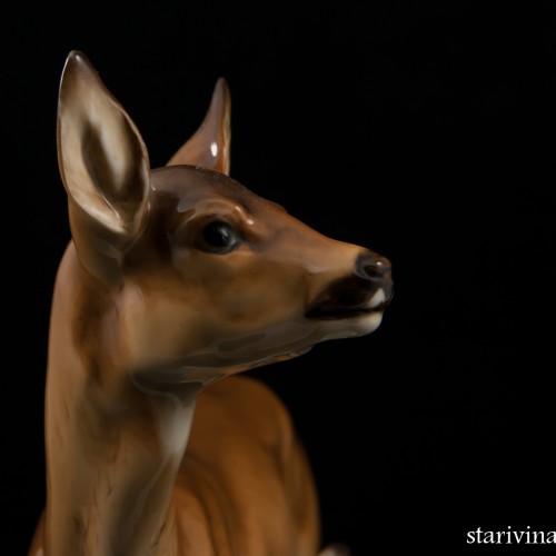 Олениха с олененком, Hutschenreuther, Германия, 1938-55 гг