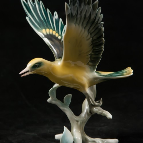 Иволга на ветке, Alka-Kunst, Alka Kaiser, Германия