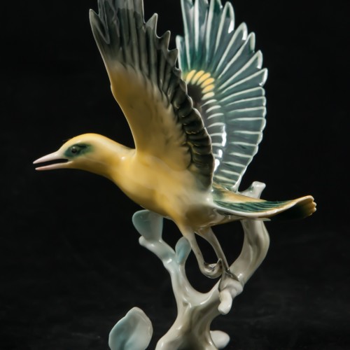 Иволга на ветке, Alka-Kunst, Alka Kaiser, Германия