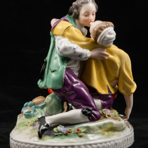 Целующаяся пара, Volkstedt, Германия, 1915-34 гг