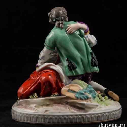 Целующаяся пара, Volkstedt, Германия, 1915-34 гг