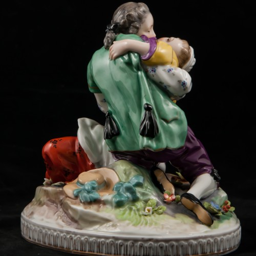 Целующаяся пара, Volkstedt, Германия, 1915-34 гг