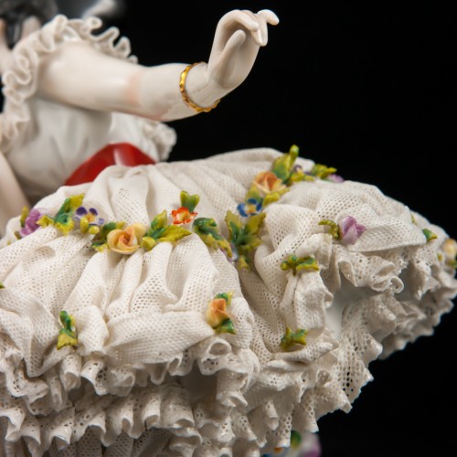 Прима-балерина, кружевная, Дрезден, Германия, кон. 19 в