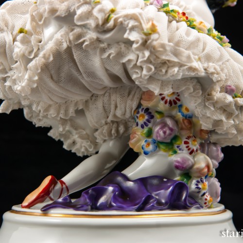 Прима-балерина, кружевная, Дрезден, Германия, кон. 19 в