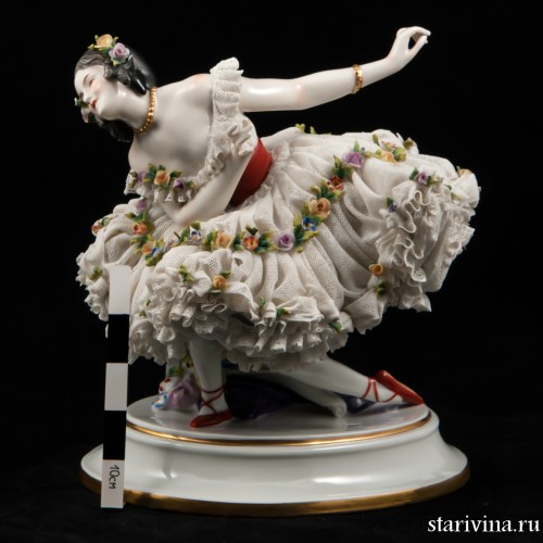 Прима-балерина, кружевная, Дрезден, Германия, кон. 19 в