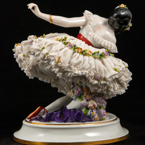 Прима-балерина, кружевная, Дрезден, Германия, кон. 19 в