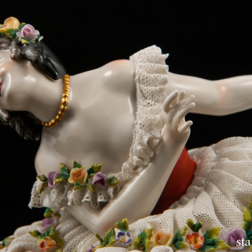 Прима-балерина, кружевная, Дрезден, Германия, кон. 19 в