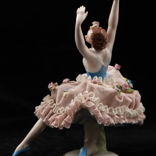 Балерина, кружевная, Sitzendorf, Германия, до 1940 гг