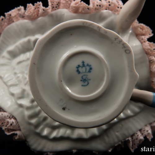 Балерина, кружевная, Sitzendorf, Германия, до 1940 гг