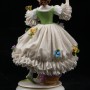 Танцовщица с цветком, кружевная, Muller & Co, Германия, 1907-1952 гг