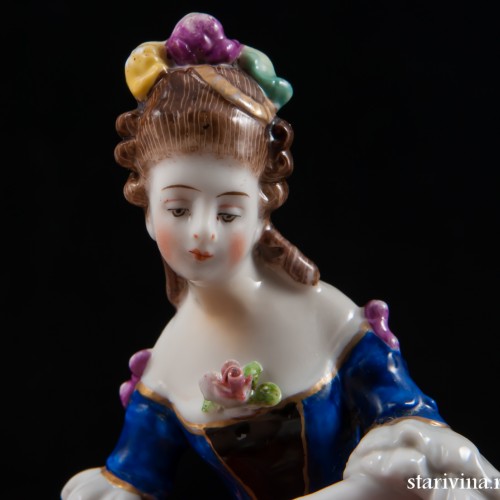 Пара в поклоне, Дрезден, Германия, нач. 20 в