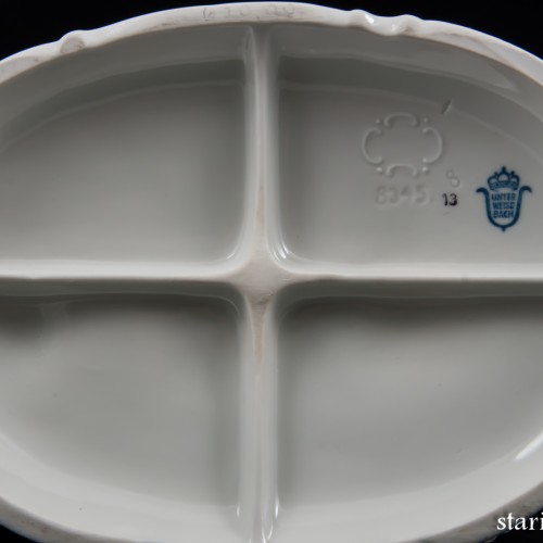 Дама за клавесином, кружевная, Unterweissbach, Германия, 1960-70 гг