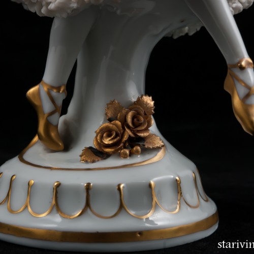 Танцовщица в кружевном платье, E. A. Muller, Германия, 1920 гг