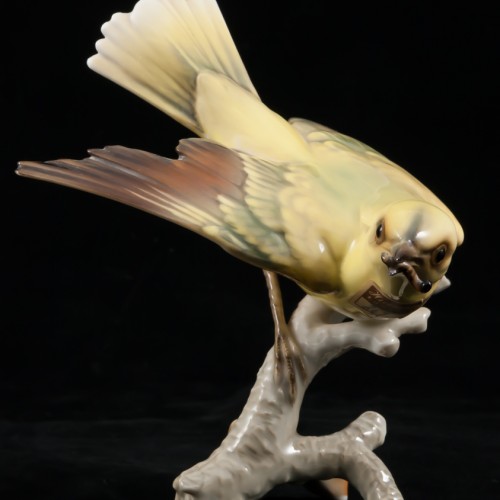 Камышовка с червяком, Hutschenreuther, Германия, 1968-70 гг