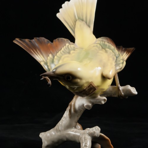 Камышовка с червяком, Hutschenreuther, Германия, 1968-70 гг