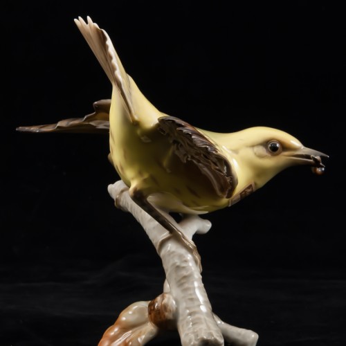 Камышовка с червяком, Hutschenreuther, Германия, 1968-70 гг