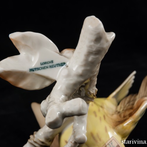 Камышовка с червяком, Hutschenreuther, Германия, 1968-70 гг