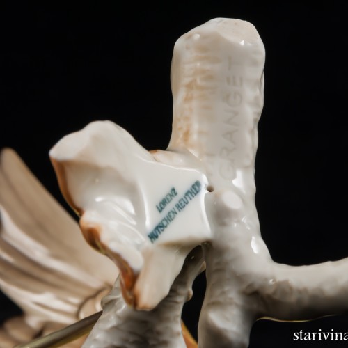 Камышовка с червяком, Hutschenreuther, Германия, 1968-70 гг