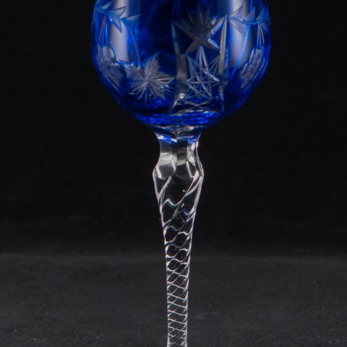 Набор разноцветных хрустальных бокалов, Германия, сер. 20 в