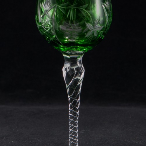 Набор разноцветных хрустальных бокалов, Германия, сер. 20 в