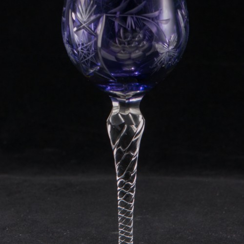 Набор разноцветных хрустальных бокалов, Германия, сер. 20 в