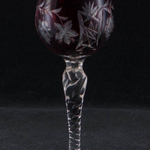 Набор разноцветных хрустальных бокалов, Германия, сер. 20 в