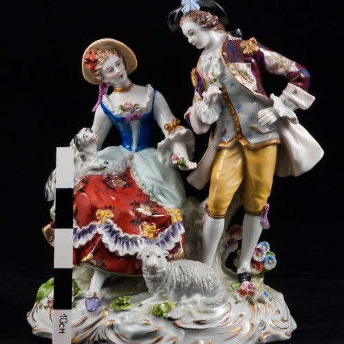 Романтическая пара, Sitzendorf, Германия, до 1954 г